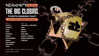 Verknipt Ade Sunday - The Big Closing - October 20