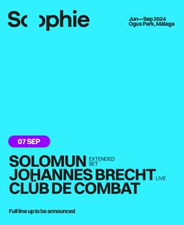 Sophie #6 - Solomun, Johannes Brecht, Clüb De Combat 