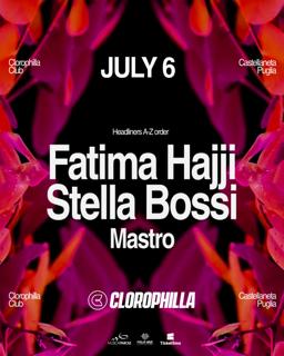 Clorophilla Club With Fatima Hajji And Stella Bossi