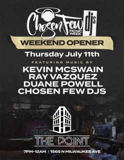 Chosen Few Dj'S Picnic Weekend Opening Party