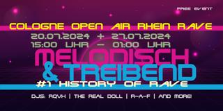 For Free: Melodisch&Treibend Cologne Open Air Techno Rave 2024