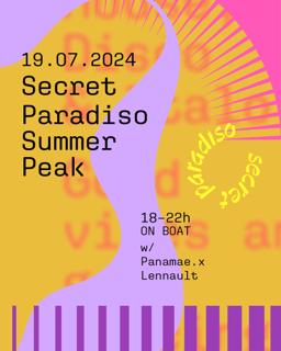 Secret Paradiso Summer Peak 2024: On Boat