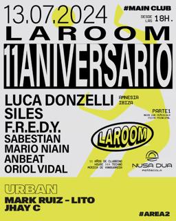 Laroom Pres. 11 Aniv. Part1 Con Luca Donzelli En Nusa Dua