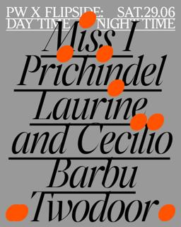 Pw X Flipside Daytime-Nighttime • Laurine & Cecilio, Miss I, Prichindel, Barbu, Twodoor