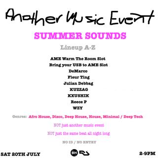 Another Music Event - Summer Sounds