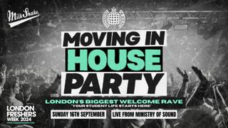 The Moving In House Party - Freshers Week 2024