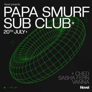 Novel Presents Papa Smurf At Sub Club
