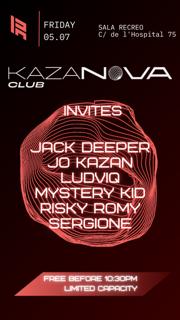 [Free Tickets] Kazanova Club Pres A Retrofuture Story With Mystery Kid, Ludviq, Jo Kazan