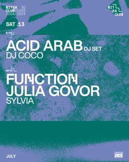 Acid Arab Dj Set / Function · Julia Govor