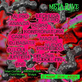 Meta Rave With Dj Babatr, Cashu