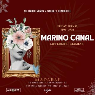 Marino Canal (Afterlife & Siamese) At Madarae