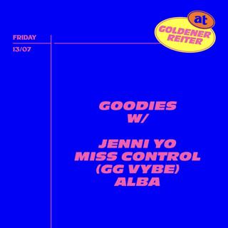 Goodies With Jenni Yo, Miss Control (Gg Vybe), Alba