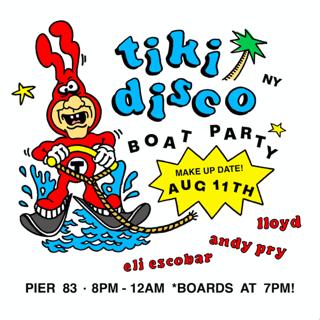 Tiki Disco Boat Party