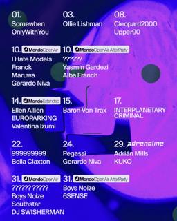 Mondo Open Air #05: I Hate Models / Franck / Maruwa / Gerardo Niva