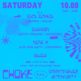 Choke - Street Parade Afterparty