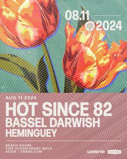 Fngrs Crssd Presents Palms Beach Club With Hot Since 82 + Bassel Darwish