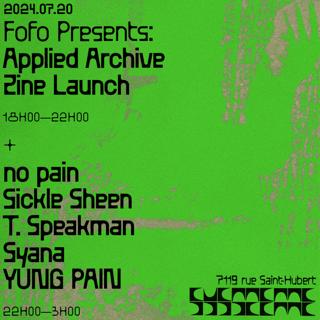 Fofo Presents: No Pain + Sickle Sheen + T Speakman + Syana + Yung Pain