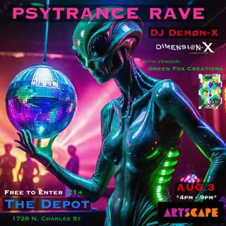 Dimension-X: Psytrance Rave (Artscape)