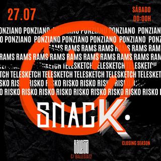 Snack: David Ponziano + Rams + Telesketch + Risko