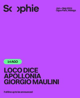 Sophie #5 - Loco Dice, Apollonia, Giorgio Maulini