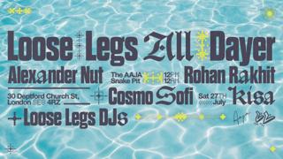 Loose Legs All Dayer: Alexander Nut, Rohan Rakhit, Cosmo Sofi, Kisa