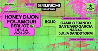 Brunch Electronik Barcelona #14 Honey Dijon, Folamour, Berlioz, Bella Y Más