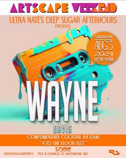 Ultra Naté'S Deep Sugar Afterhours Feat. 'Wayne Davis' 5Hr Set