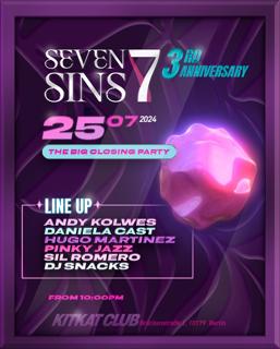 Seven Sins [3Rd Anniversary] (Closing Seven Sins At The Basement)