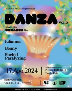 Danza Vol.5: Bonanza Lite Pre-Party Barranquilla 