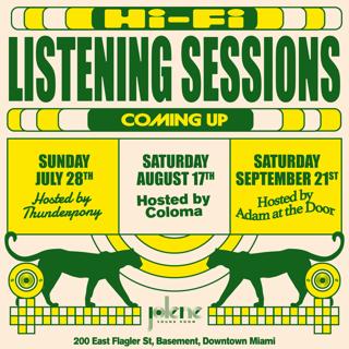 Hi-Fi Listening Session With Coloma