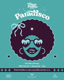 Paradisco, 8 August At The Grand Africa Cafe & Beach