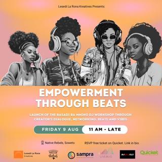 Empowerment Through Beats: Basadi Ba Mmino Launch Event