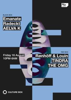 Emanate / Radeckt / Aelva K / Rønhöff & Louin / Tindra / The Omg