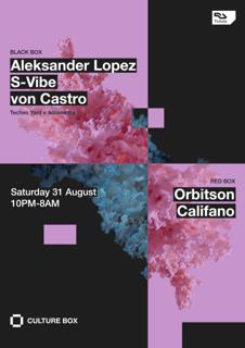 Techno Yard X Accelerate: Aleksander Lopez / S-Vibe / Von Castro / Orbitson / Califano