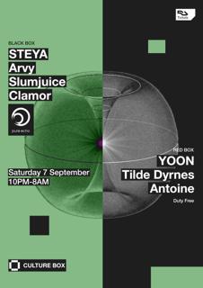 Pure Echo: Steya / Arvy / Slumjuice / Clamor / Duty Free: Yoon / Tilde Dyrnes / Antoine