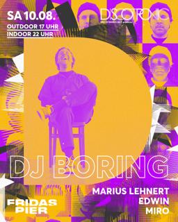 Discotronic Night Pres. Dj Boring, Marius Lehnert, Edwin, Miro