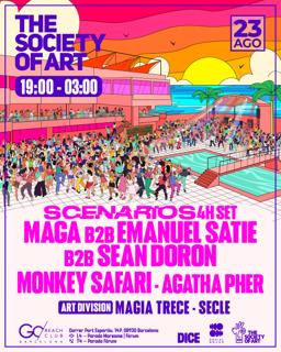 The Society Of Art: Scenarios 4H & Monkey Safari