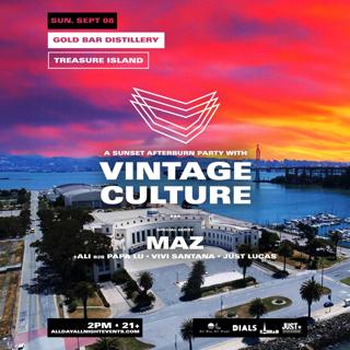 Sunset Party With Vintage Culture - Treasure Island