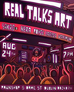 Real Talks Art With Sakro