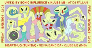 Un1T33: Gwgt X Klubb M8 Pres. Hearthug (Tunisia) & Reina Bandida At D5 Fallan