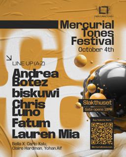 Mercurial Tones Boutique Festival