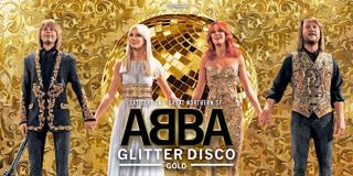 Dancing Queen Abba Glitter Disco — Gold