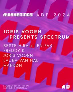 Awakenings Ade - Joris Voorn Presents Spectrum