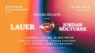 Burrata Records X La Rotonde: Lauer, Jordan Nocturne