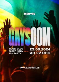 Gayscom Köln 2024 // Lgbtq 16+ Party