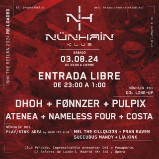 Nünhain Klub: Techno † Diversity † Inclusion † Open Mind: The Return 2024 'Re-Loaded'