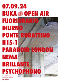 Buka - Fuoriorario Diurno: Paranoid London, Nema, Brillante, Psychophono