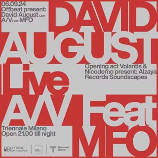 David August Live Feat. Mfo