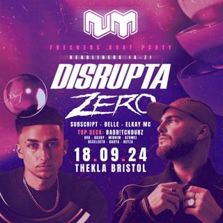 Nu:Motive Bristol Boat Party • Disrupta & Zero