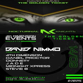 4Th Dimension Events Presents The Golden Ticket